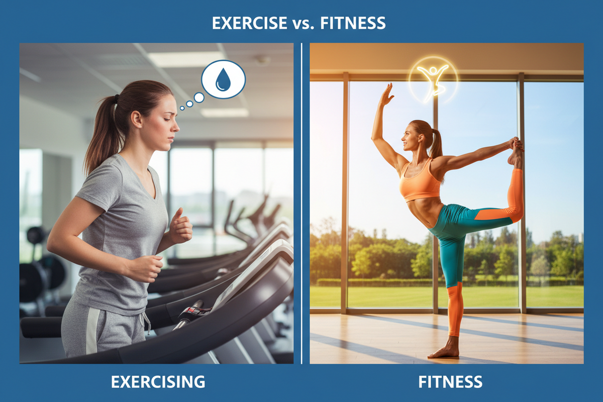Fitness vs. Just Exercise: Why It's Not the Same